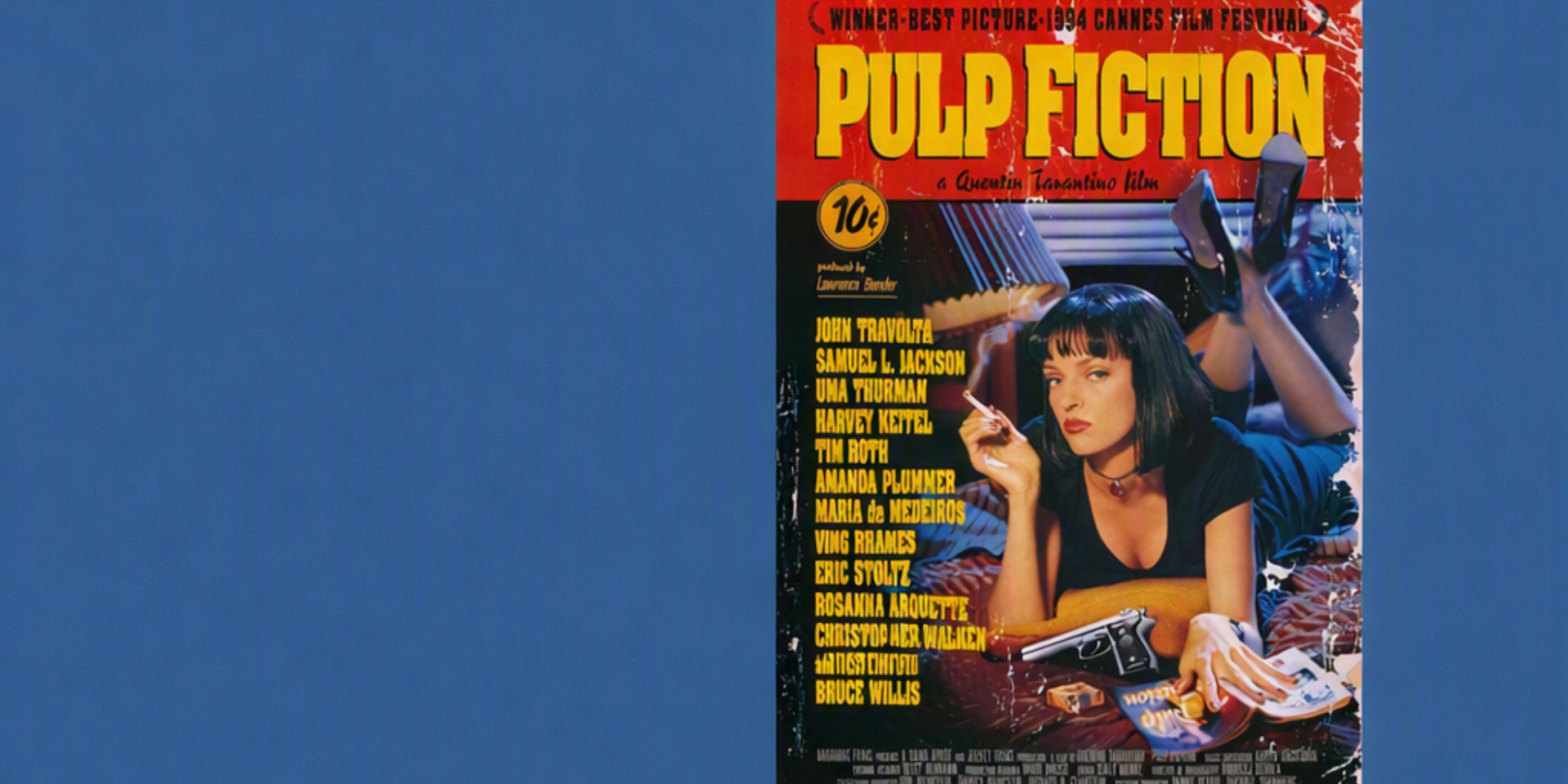 Proyección de 'Pulp Fiction' de Quentin Tarantino