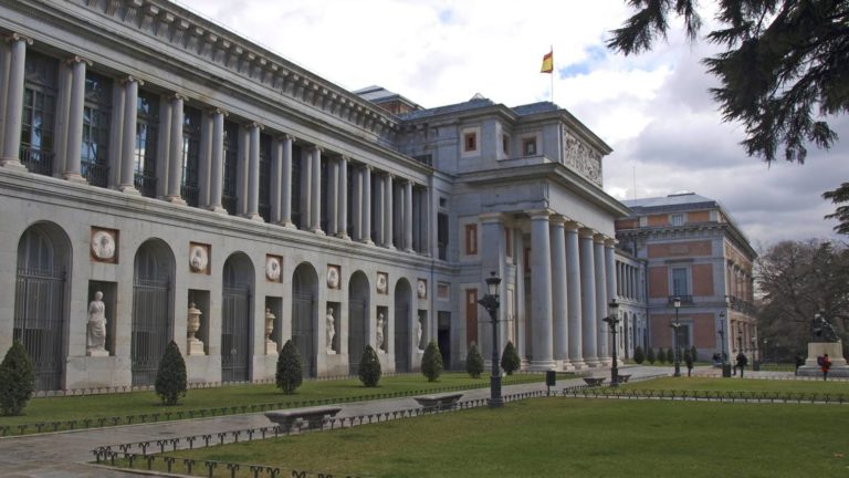 Fachada del museo del Prado de Madrid