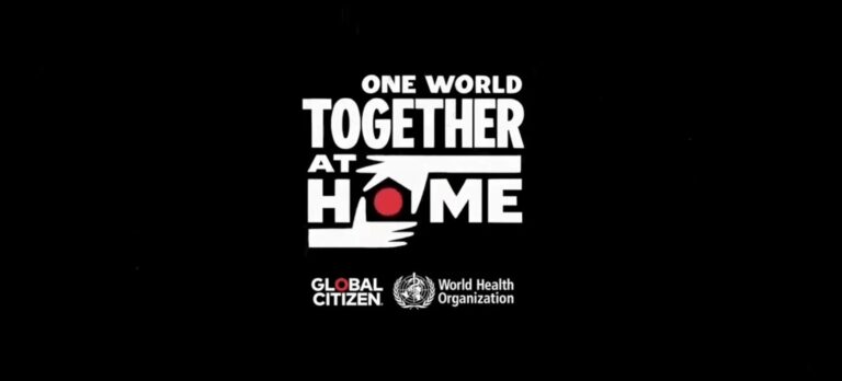 Logo de One World Together at Home