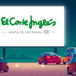 Ilustración de un autocine