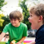 Niños en un campamento de verano