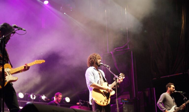 Izal durante un concierto