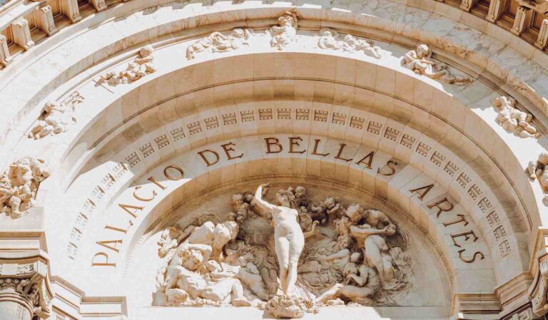 Fachada del Palacio de Bellas Artes