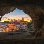 vistas desde una cueva