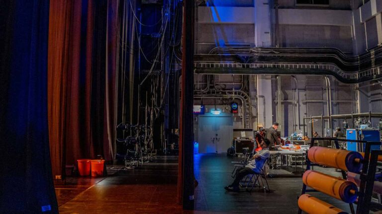 backstage
