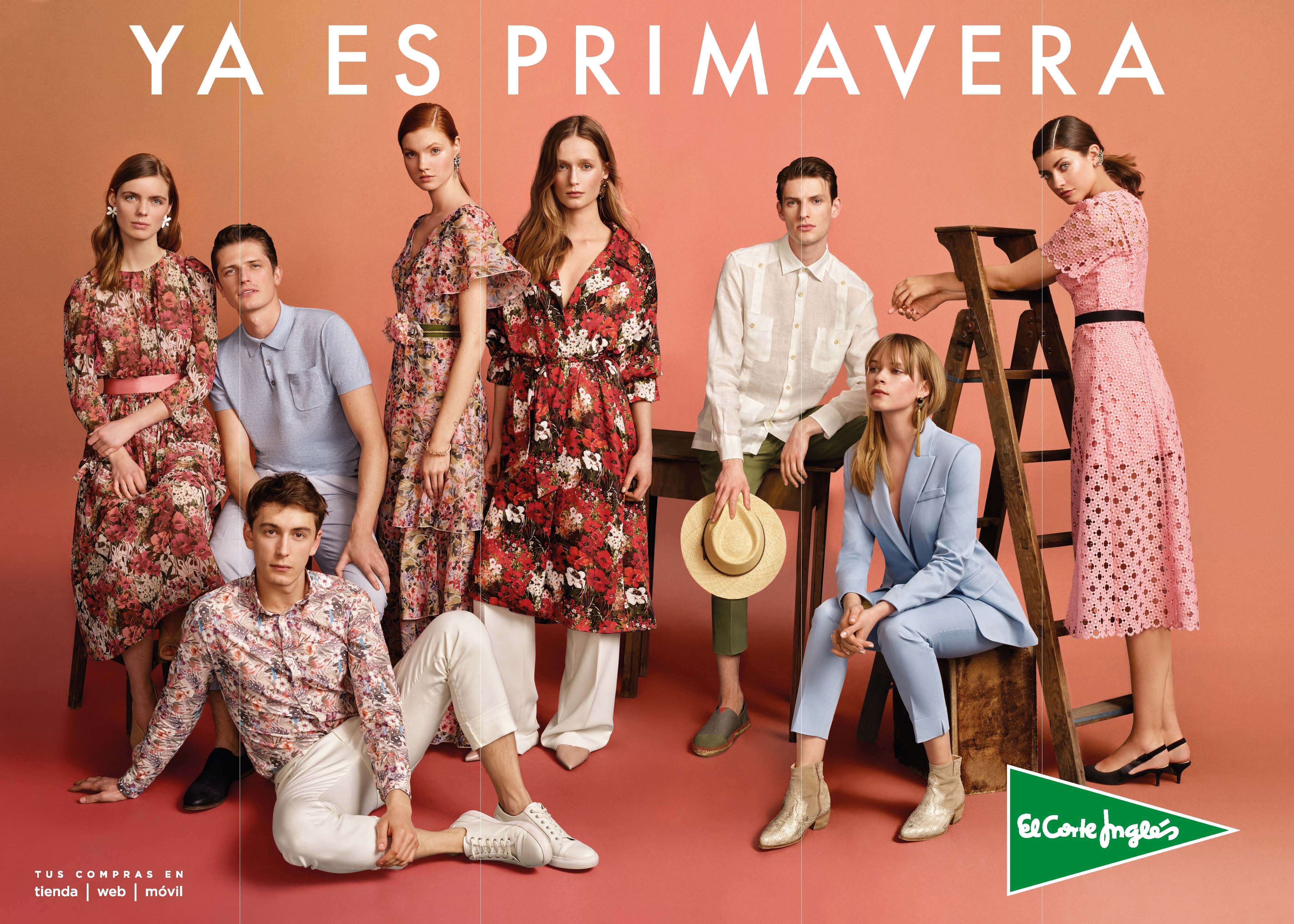 Movilizar persecucion ciervo El Corte Inglés recibe la primavera con su campaña de moda