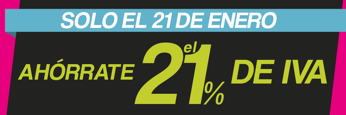 Ahórrate el 21% de IVA