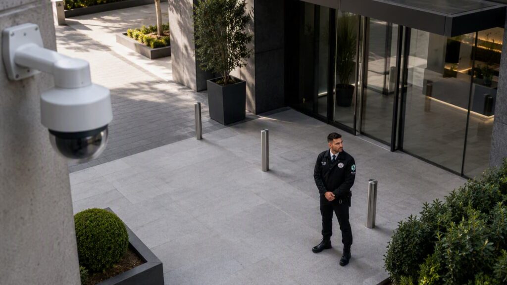 Seguridad integral para empresas: la clave para proteger personas, instalaciones y activos 2 Vigilante camara